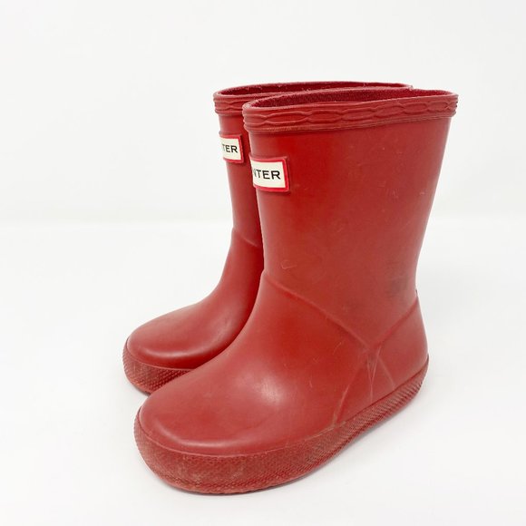 Hunter Shoes Hunter Kids Original First Classic Rain Boot Poshmark